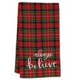 thumbnail image 1 of Always Believe Plaid Dish Towel, 1 of 2
