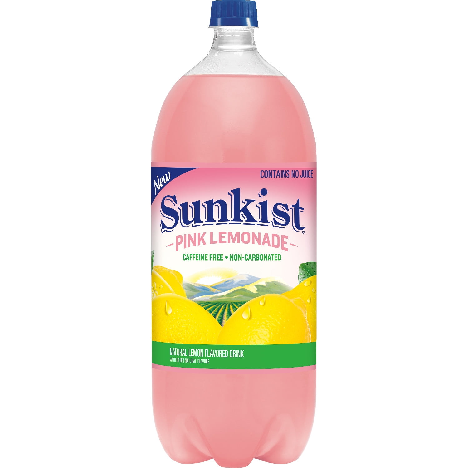 Sunkist New CaffeineFree Pink Lemonade, 2 L