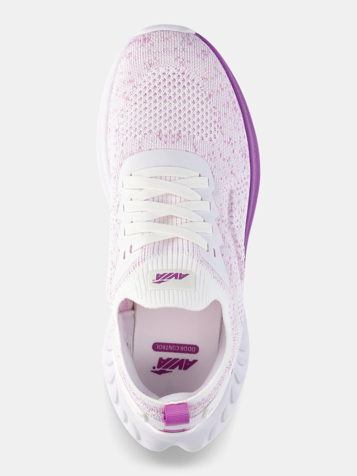 Avia Women's Knit Athletic Runner Sneakers