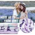 thumbnail image 5 of LHSHID Mother in Law Blanket Mother in Law Gifts from Daughter in Law White Throw Blankets Cozy Soft Floral Mother in Law Plush Blanket Birthday for Mother in Law 40x50in, 5 of 5