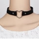 thumbnail image 5 of Collar sexy vintage punk rock gótico emo corazón gargantilla de cuero, negro, 5 of 5