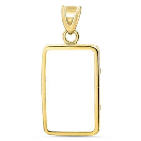 Not Specified 14k Gold G Plain Front Bezel 5 Gram Bar 14k Gold G Plain Front Bezel 5 Gram Bar