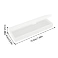 thumbnail image 2 of Translucent Frosted Pencil Case Multi Functional Large Capacity Storage Pen Case Organizer, Portable School Office Desk Supply Holder, For Students Office Workers Travel Organization, 2 of 4