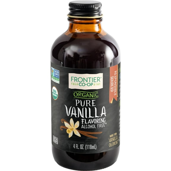 Frontier Co-op Organic Vanilla Flavoring 4 fl. oz.