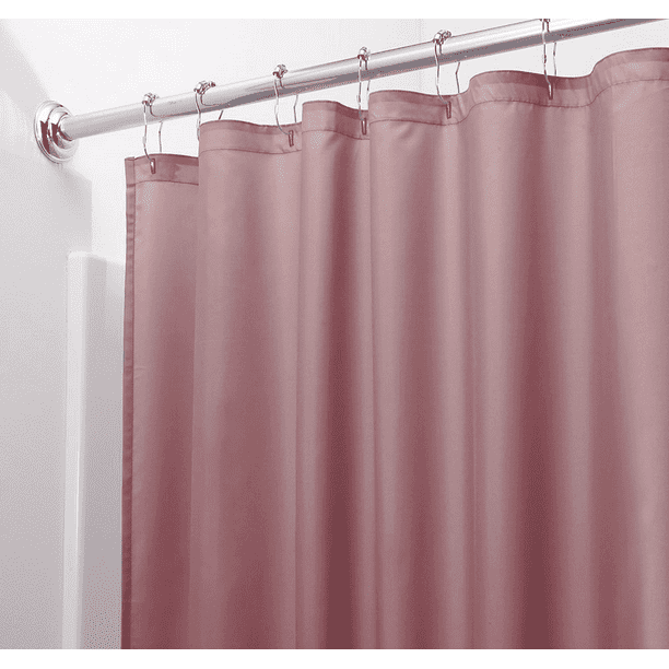 Mold Mildew Resistant Fabric Shower, Rose Shower Curtain Liner