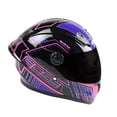 thumbnail image 2 of Casco Para Moto Integral Kids RosaNeón Certificado L, 2 of 4