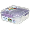thumbnail image 2 of Sistema Bento Box To Go Lunch Box with Yogurt Container, 1.25 L, Colour May Vary, 1 Pack, 2 of 6