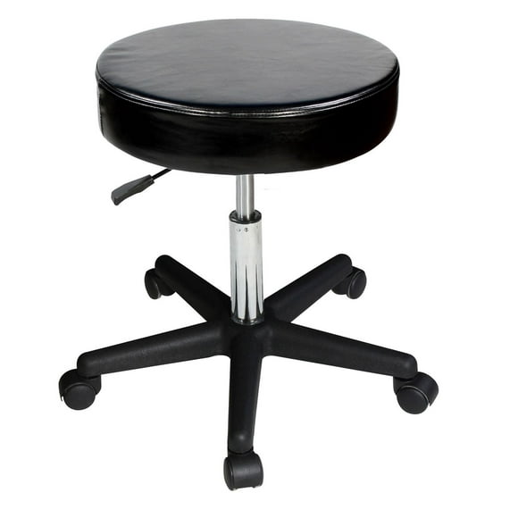 Master Massage Beauty Rolling Swivel Hydraulic Massage Stool Cream Luster Color
