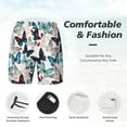 thumbnail image 5 of Fotbe Butterfly Men’s Swim Trunks Quick Dry Swim Shorts Board Shorts with Mesh Lining-Medium, 5 of 9
