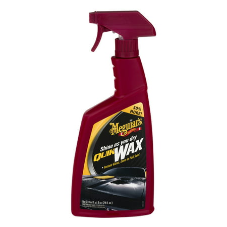 Meguiar's Quik Wax, 24.0 FL OZ (Best Wax For Motorcycle Plastics)