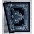thumbnail image 5 of United Weavers Drachma Patras Traditional Medallion Runner Rug, Navy, 2'7" x 7'4", 5 of 5