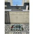 thumbnail image 3 of Carolines Treasures JMK1065RUG Orange Sail Sailboats Machine Washable Memory Foam Mat, 3 of 4