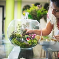 Raindrops 20Pcs Resin Mushroom Garden Decor Miniature Mushrooms for Fairy Gardens 0.8x0.7x0.7in