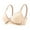 Khaki, variant on 2 Pack Bras for Women No Underwire Nursing Front Opening Clip Down Maternity Underwear,Blue,100