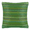 Cancun - Green, variant on Fab Habitat Outdoor Premium Recycled Plastic Pillow - Waterproof, Fade Resistant - Modern Geometric - Patio, Porch, Deck, Balcony - Tokyo - Burnt Orange - 16.5" x 16.5"