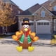 thumbnail image 5 of Precioso pavo gigante inflable de Acción de Gracias con luces LED Pavo para decoraciones de fiesta de otoño de vacaciones de jardín Macarena pavo inflable, 5 of 7