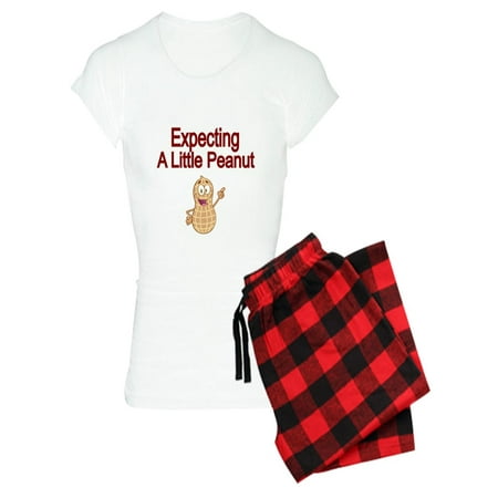 

CafePress - Expecting A Little Peanut Pajamas - Women s Light Pajamas