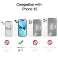 thumbnail image 2 of JETech Magnetic Case for iPhone 13 6.1-Inch Compatible with MagSafe Wireless Charging, Shockproof Phone Bumper Cover, Anti-Scratch Clear Back (Clear), 2 of 7
