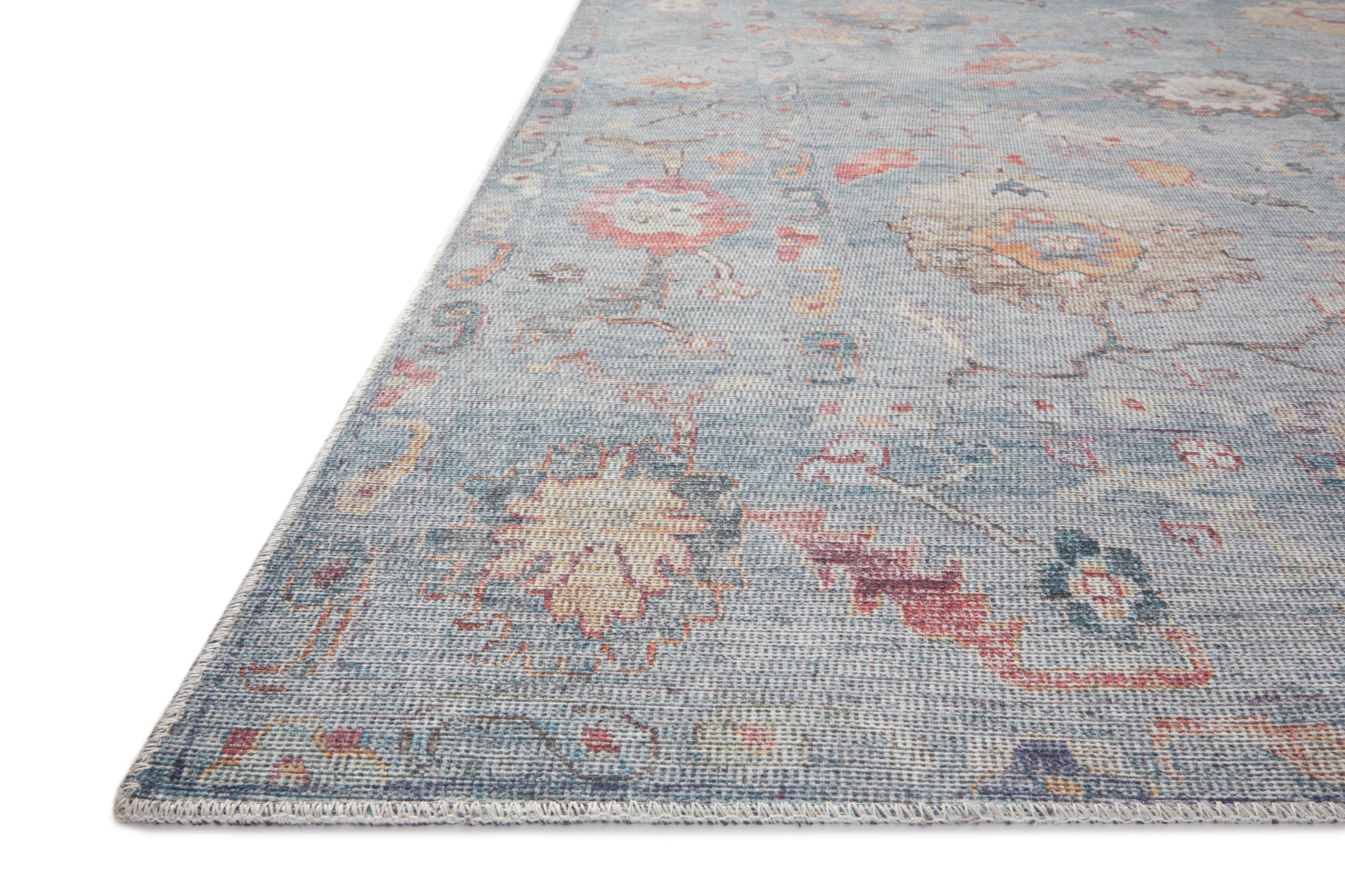 Loloi Elysium Denim / Multi 2'-3" X 3'-9" Accent Rug