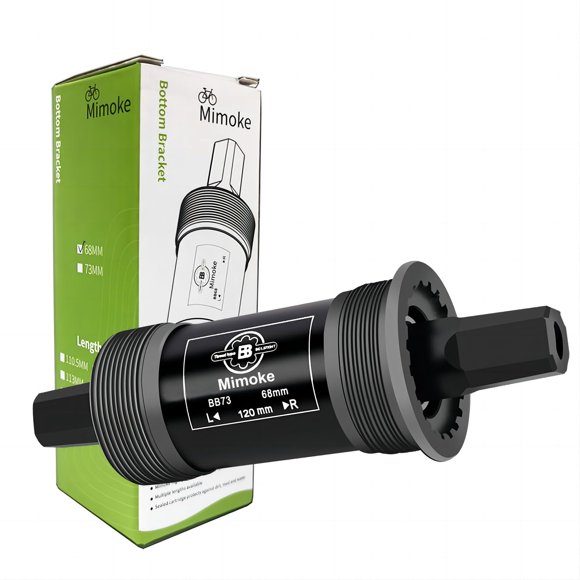 Mimoke Support de Pédalier Carré Effilé BSAN Innenlager 68Mm X 113Mm 116Mm 118Mm 122.5Mm 124Mm 126Mm (113)