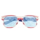 thumbnail image 2 of Novedad Divertida Gafas de terre Bandera Americana Gafas De Cosplay cesorios Unisex Gafas Blanco, 2 of 5