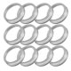 thumbnail image 3 of 24pcs Wide Mouth Mason Jar Lids Tinplate Canning Jar Caps Metal Bands Reusable For Food Storage Jam Fruits Jar, 3 of 4