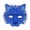 Blue, variant on Half Face Lion Mask,Realistic Lion Head Mask,Funny Animal Headgear for Halloween Christmas Role-Play Party