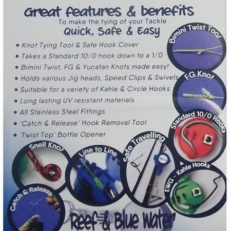 Hook-Eze Fishing Knot Tying Tool, Snell