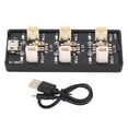 thumbnail image 1 of Cargador De Batería De Litio USB A 3,8 V 4,35 V Interfaz De Alimentación Estándar Batería De 6 Canales La Placa De Carga USB Adopta Una Interfaz De Fuente De Alimentación Estándar USB, 1 of 8