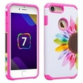 thumbnail image 2 of For Apple iPhone 8/7/6s/6 Plus Case, [10 FT Military Grade Drop Protection] [Non-Slip] Heavy Duty Shockproof Case for iPhone 7/8 Plus 5.5” Sunflower, 2 of 2