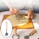 thumbnail image 4 of 1 unidad de de raviolis de pastelería estriado Pasta sellos - Roll square handle Asa cuadrada enrollable Sunnimix fabricante de ravioles, 4 of 7