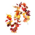 thumbnail image 1 of Fall Maple Garland with LED Mixed Color 170cm for Home Wedding Gloria Guirnalda de Otoño Hoja de Arce, 1 of 8