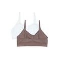 thumbnail image 2 of Maidenform Sweet Nothings Girls Ruched Crop Seamless Bra, 2-Pack, Sizes (XS-XXL), 2 of 4