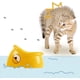 thumbnail image 3 of Cuenco creativo con cabeza de pez elevado, cuenco de cerámica para mascotas y gatos, protector de cuello para evitar que se vuelque sobre el cuenco de comida (naranja), 3 of 5