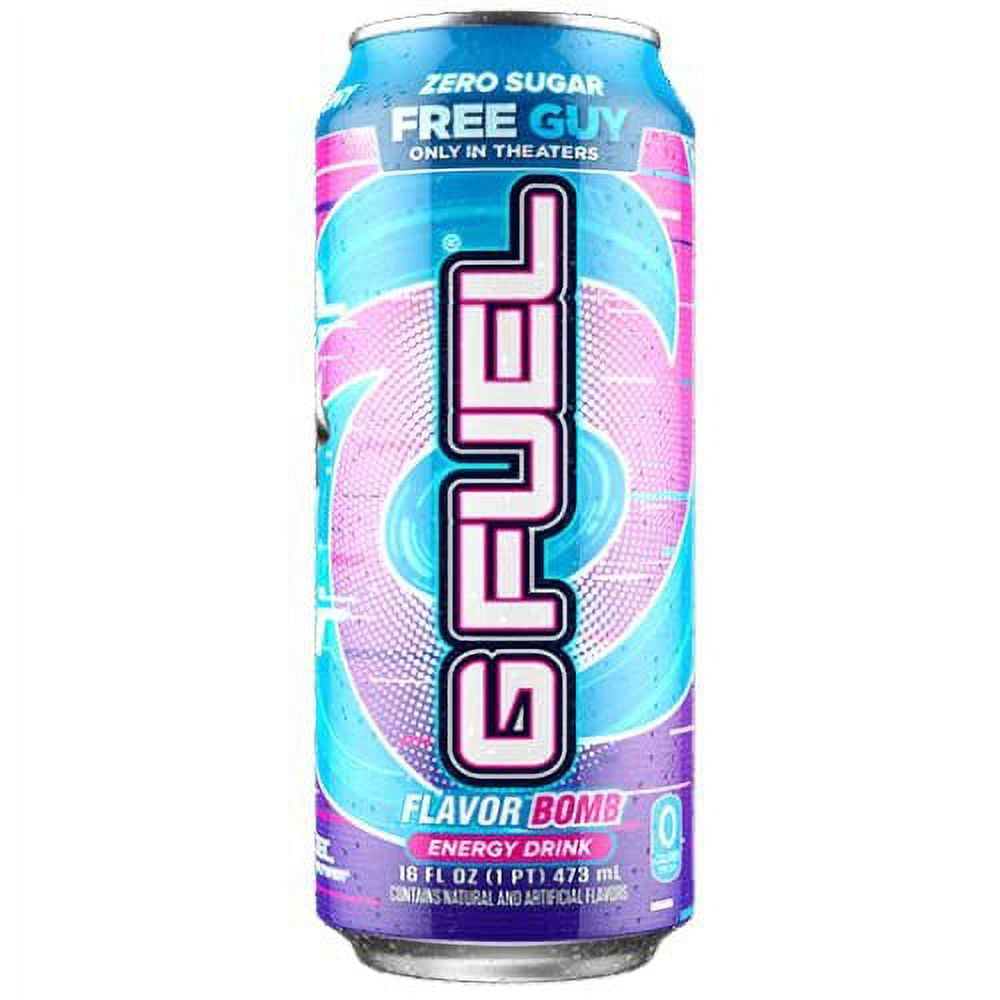 G Fuel, Sugar Free Energy Drink, Flavor Bomb, 16 fl oz 12 cans