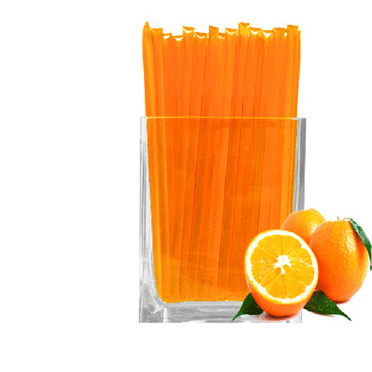 Bee Krazy Orange Honey Sticks - 50 Straws Filled With 5g Orange Flavored Honey