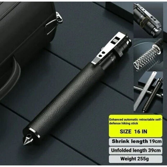 Styleshaus Bastones de senderismo retráctiles automáticos mejorados Bastones de senderismo