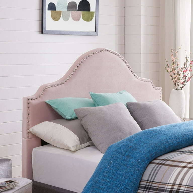 Sullivan velvet upholstered headboard deals
