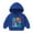 Blue, variant on Jinhomg Kids Fall Sweatshirt Long Sleeve Cute Letter Print Hoodies Fall Winter Boys Girls Thermal Pullover Tops Pink 130
