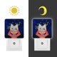 thumbnail image 3 of Wolfboy y la Fábrica de Todo Luz nocturna LED con sensor de anochecer a amanecer para dormitorio, baño, pasillo, escaleras - Lámpara LED nocturna de enchufe, 0.5W - 1 pieza, 3 of 6