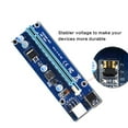 thumbnail image 3 of Cable adaptador de corriente de extensión de gráficos PCI- 1x a 16x jinwen Cable de extensión de gráficos, 3 of 4