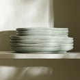 thumbnail image 3 of Stone Lain Mirella 4-Piece Dinner Plate Set Stoneware, Light Green, 3 of 6
