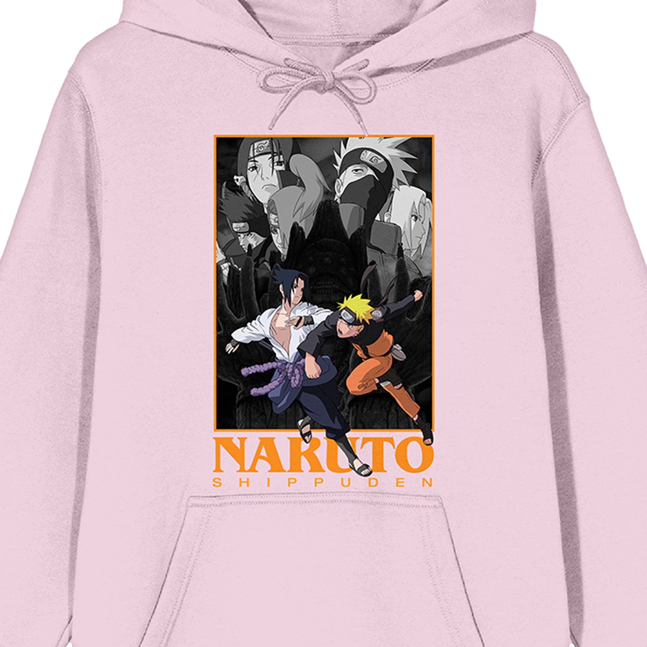 Naruto Shippuden Sasuke Naruto Long Sleeve Cradle Pink Men s