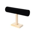 thumbnail image 4 of Wooden Jewelry Display Stand with T-Bar, Tabletop Jewelry Display Stand, Elegant Style F, 4 of 9