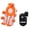 Orangea, variant on Mosiee Shockproof Bike Phone Mount for Motorcycle Bicycle with Air Cushion 360 Rotation Black