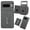 Gray, variant on ELEHOLD Case for Google Pixel 9/9pro, Detachable Magnetic Wallet Case with Credit Card Slot,Black