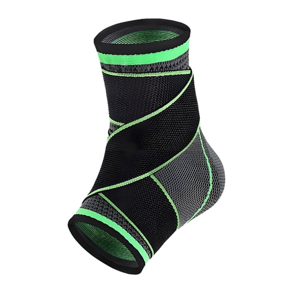 BESTSKY Ankle Brace,Compression Relief Neuropathy Socks,Flexible Recovery Ankle Sleeve,Green,L
