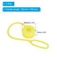 thumbnail image 2 of Uxcell LED Running Light, 3 Pack Silicone Rope Bike Safety Light Running Lights, Yellow, 2 of 6