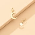 thumbnail image 5 of Pendientes para mujer, regalos para mujer, pendientes de temperamento de tendencia de moda occidental, pendientes de estrella y damas, pendientes de moda, 5 of 5