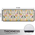 thumbnail image 5 of Kitchen Rugs Sets Of 2,Multicolor Ethnic Geometric Pattern Anti Fatigue Kitchen Mat Rugs Non Slip Washable,Decorative Kitchen Floor Mats for Kitchen,Sink,Laundry,17"x47"+17"x47", 5 of 5